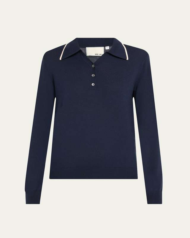 The Varsity Polo Sweater